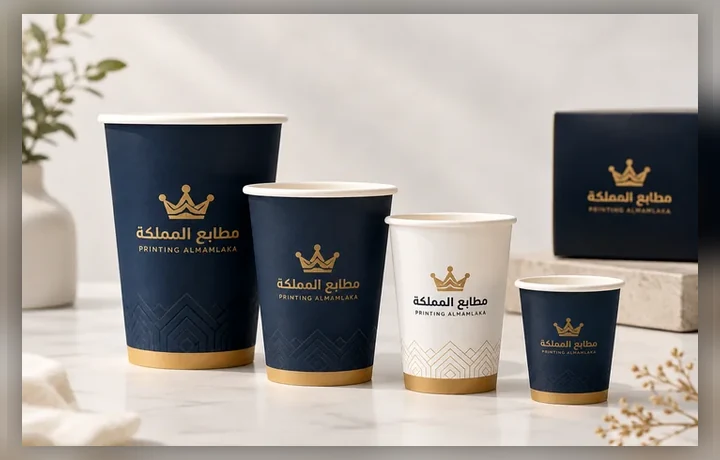 أكواب ورقية - مطابع المملكه