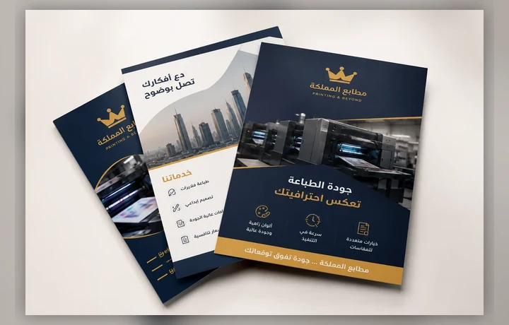 فلايرات - مطابع المملكه